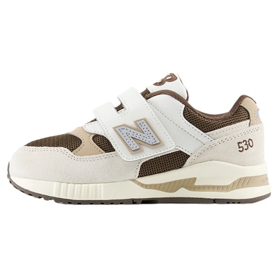 Newbalance nb官方童鞋 4-7岁中童春季新品卡其色拼接运动鞋KV530
