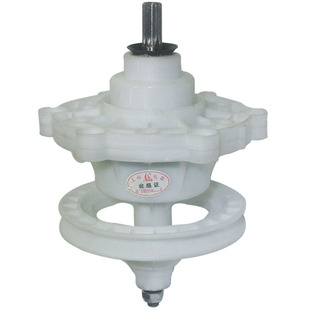 适用半自动双缸洗衣机减速器松下爱妻号小鸭配件总成6孔11齿花边