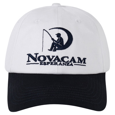 NOVACAM美式钓鱼LOGO鸭舌棒球帽