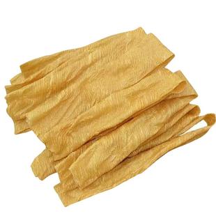 河南特产农家手工豆制品老式人造肉豆皮干货无盐 蛋白肉豆腐皮5斤