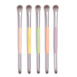 瑟色眼影刷晕染细节高光刷卧蚕提亮双头柔软纤维毛单只装化妆刷子