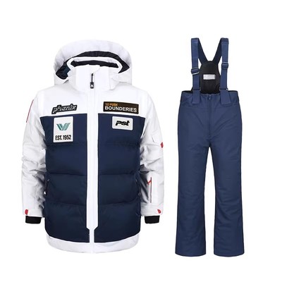 Phenix加棉保暖儿童滑雪服套装