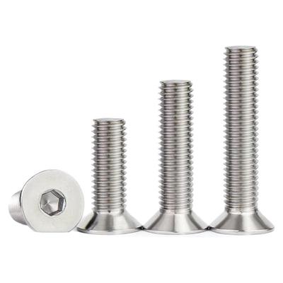 凡康沉头内六角304不锈钢4.8级