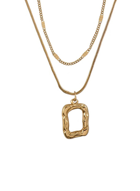 小众设计百搭18k金项链