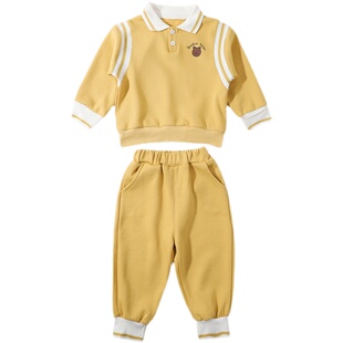 女童秋装套装洋气2021新款儿童春秋衣服女宝宝秋季女孩运动两件套