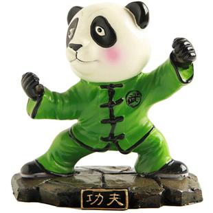 风雅堂中国特色熊猫摆件公仔玩偶汽车车载四川成都旅游纪念品礼物