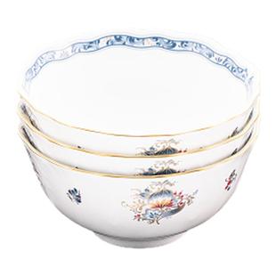 NARUMI/鸣海Sharilamoon系列中餐单品 中餐碗/汤碗釉中彩骨瓷