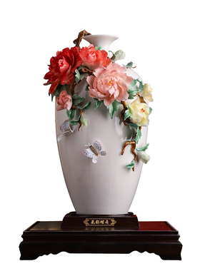 闽台缘博物馆收藏品《花影蝶舞》