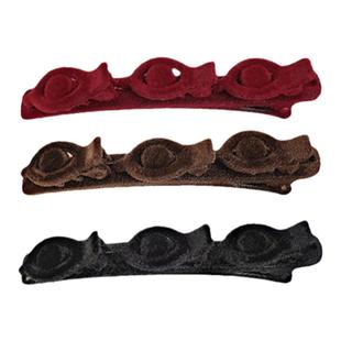 过渡期发夹刘海编发夹2025新款高级感抓夹侧边刘海夹公主头夹子女