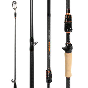 北木川DAGGER川釼刃独节路亚虫竿超快调黑坑竞技软饵精细鳜鱼鲈鱼