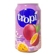 tropi罐装山竹果汁果味即食饮料