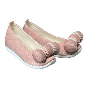 钦留皇宫原创汉服鞋【晴川】云头履古风百搭登云履搭配唐制布鞋子