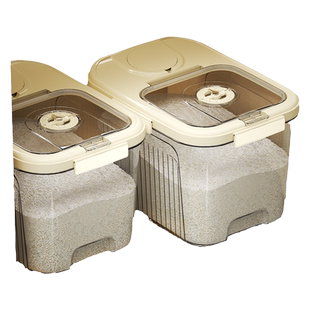 米桶家用防虫防潮密封装米缸大米储存容器米箱2024新款米粮收纳盒