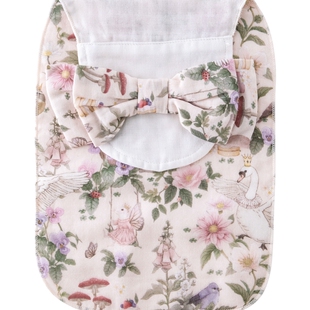 [精灵绮梦]aqpa婴儿隔汗巾吸汗巾纱布夏季儿童纯棉幼儿园垫背巾萌