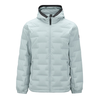 Skechers斯凯奇羽绒服冬季男款连帽保暖短款外套 P424M012/01MZ