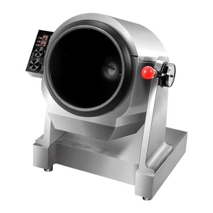 赛米控炒菜机商用滚筒炒饭机炒粉面机全自动烹饪锅智能炒菜机器人