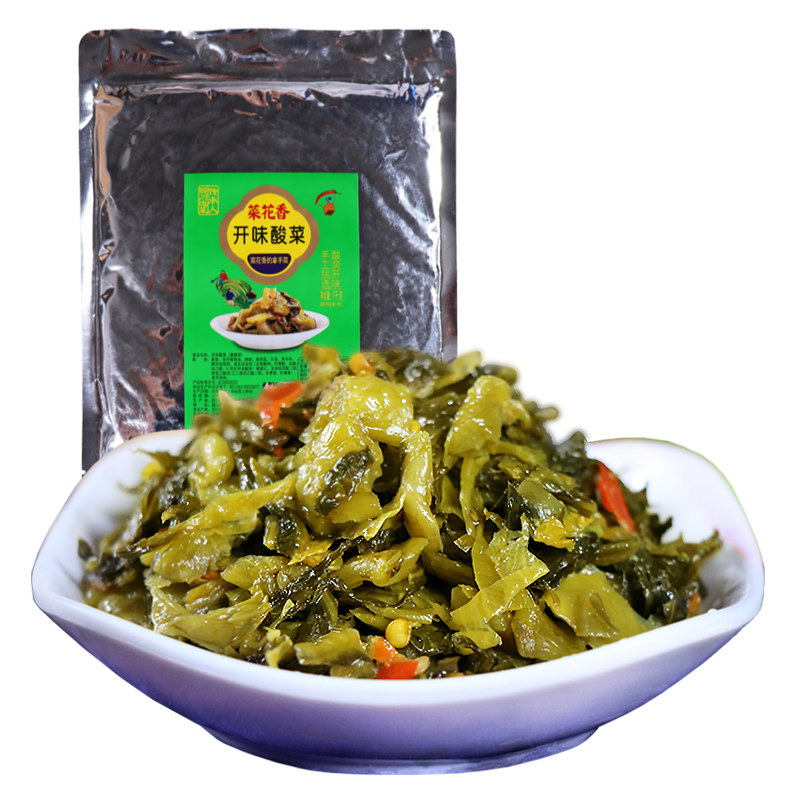 菜花香商用即食泡菜开袋即用1kg