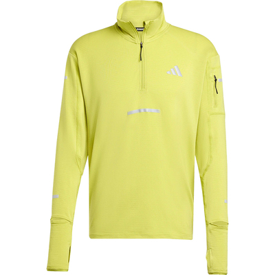 Adidas/阿迪达斯正品2025男士透湿保暖立领跑步运动套头衫JM5725