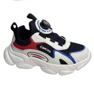 卡途童鞋春秋款男女童旋转扣双网超轻防滑跑步鞋学生运动鞋儿童