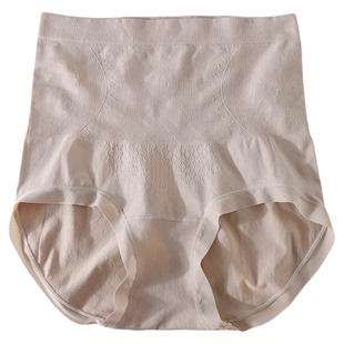 胖MM收腹内裤大码高腰束腰三角裤200斤一体成型包臀不夹轻收腹女