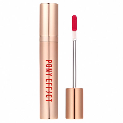 小金管Pony Effect水凝唇釉持久保湿滋润唇膏蜜彩口红防水不沾杯