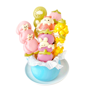 王菊老师 六一可爱儿童卡通棒棒葫芦水果造型花样果蔬馒头模具