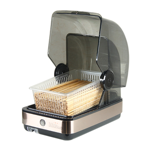 小型筷子消毒机商用台式紫外线餐厅食堂餐具自动烘干一体机勺子盒