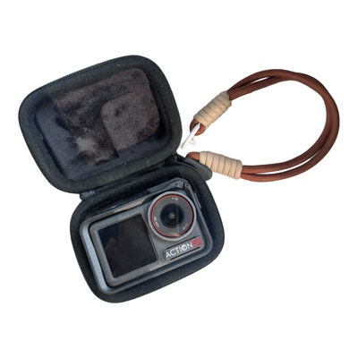 风衣凯蒂猫适用大疆action6代5pro/4/3运动相机收纳包360acepro2