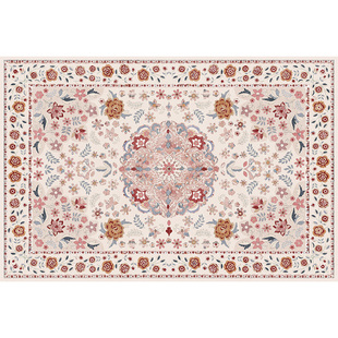 地毯客厅波斯复古风中古风2026新款免洗可擦防水防污沙发茶几地垫