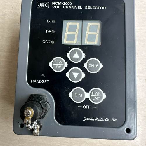 议价造船厂，JRC甚高频频道选择器NCM-2000适用