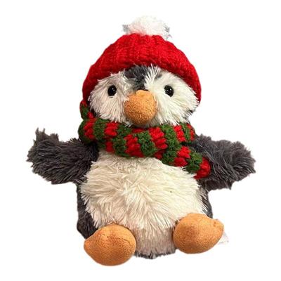 适用于jellycat花生企鹅衣服圣诞节11cm23配饰娃衣帽子围巾公仔