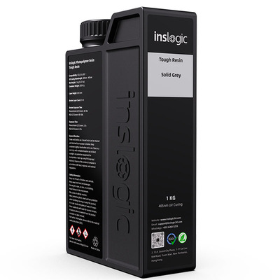 Inslogic高强树脂LCD光固化光敏树脂3D打印耗材高韧高精度耐刮耐磨低气味高稳定性兼容智能派anycubic创想1KG