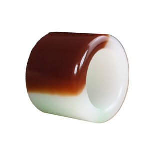 和田玉糖料玉石扳指戒指新疆玉器大拇指指环男款天然玉石戒指