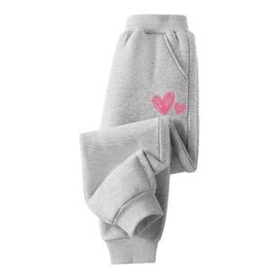 班尼路YBB女童裤子春秋款儿童运动裤小女孩薄款大童卫裤春装长裤P