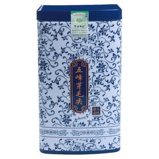 2025年新茶楚峡神韵明前头采绿茶五峰芽毛尖特级茶叶罐装500g