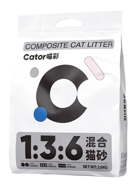 喵彩除臭低粉尘混合猫砂