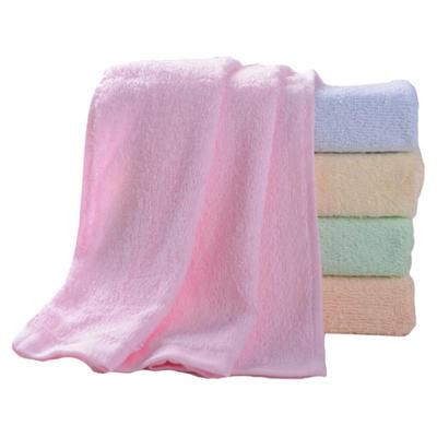 纯棉素色家用吸水洗面巾不掉色