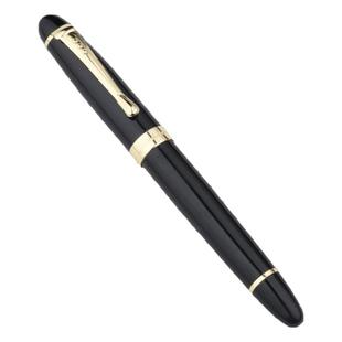 双层盔甲尖3.0特大铱粒长刀研钢笔手工打磨刀锋笔尖35#硬笔书法练字专业书法创作用钢笔男士高档重手感签名笔