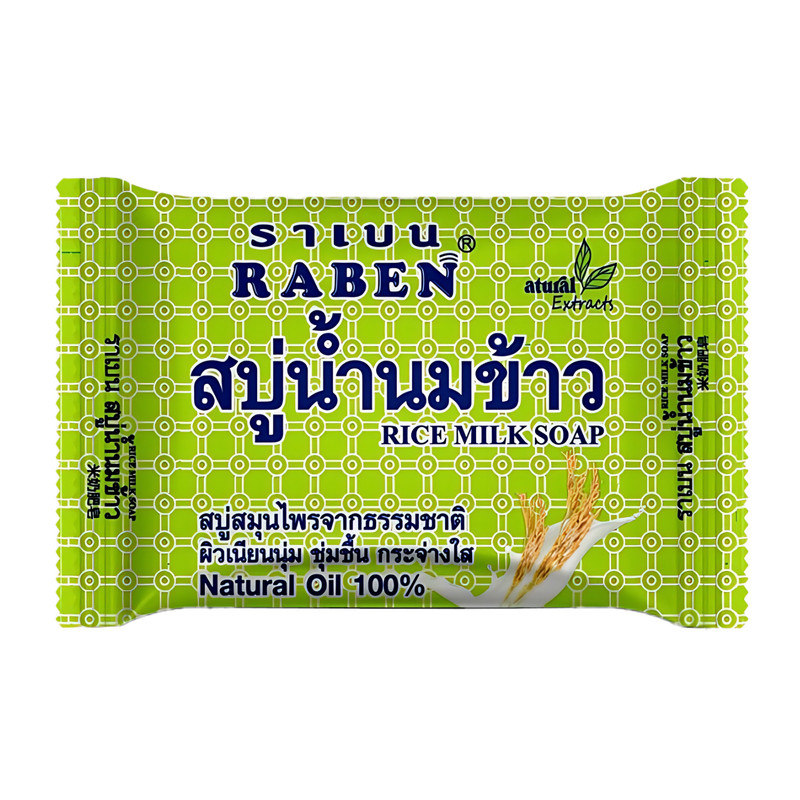 Raben泰国米奶香皂温和滋润