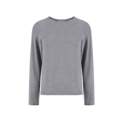 范洛休闲百搭卷边毛边针织打底