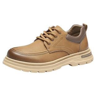 星期六工装鞋男款2026新款春季厚底增高休闲板鞋男士运动鞋男鞋子