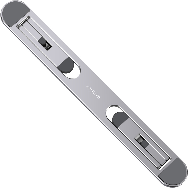 派凡笔记本支架隐形托架手提电脑散热器桌面增高脚垫底座铝合金悬空架子便携式折叠收纳游戏本垫高可调节背贴