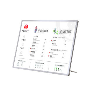 灯箱广告牌奶茶店发光菜单展示牌a3价目表广告牌LED点餐吧台灯箱