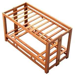 冬季烤火桌子家用折叠长正方形实木烤火架多功能简易取暖桌子餐桌