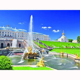 俄罗斯风景 红场 克里姆林宫贴画挂画背景墙画装饰画酒店海报相框