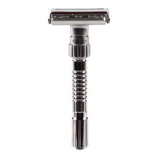 传世之作！可用十年！名士锌基合金可调节双面手动水洗刮胡剃须刀