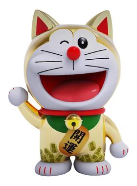 机器猫招财哆啦A梦开业摆件