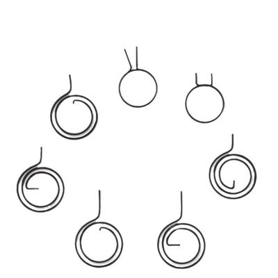 门锁弹簧防盗门把手扭簧室内酒店卫生间内芯配件拉门回位卡簧钳黄