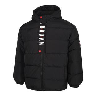 NIKE耐克大童jordan运动休闲保暖连帽羽绒服外套JD2542051GS-003