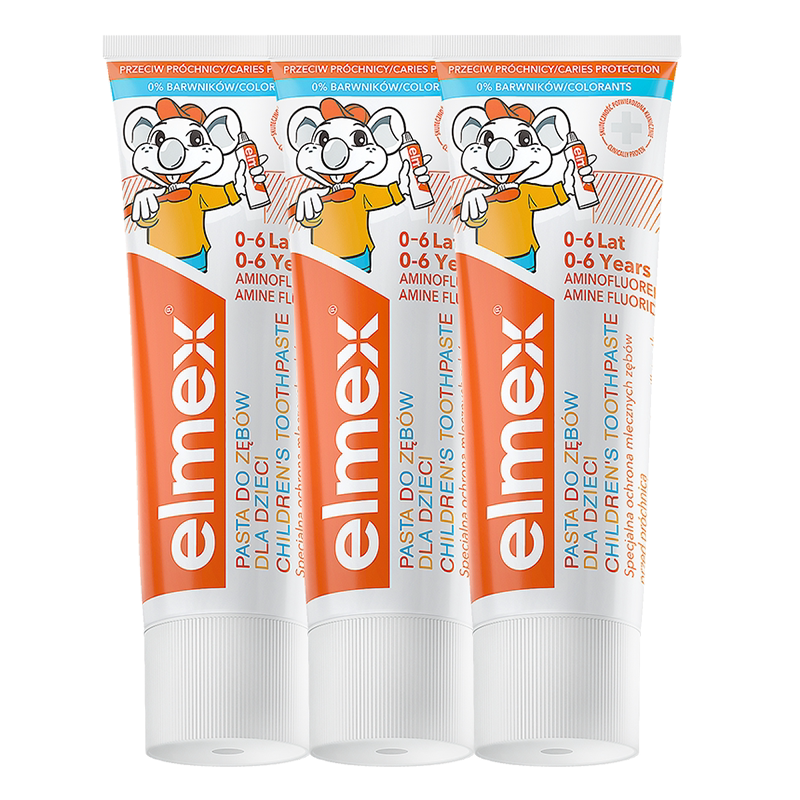 elmex奥拉氟防蛀儿童牙膏温和
